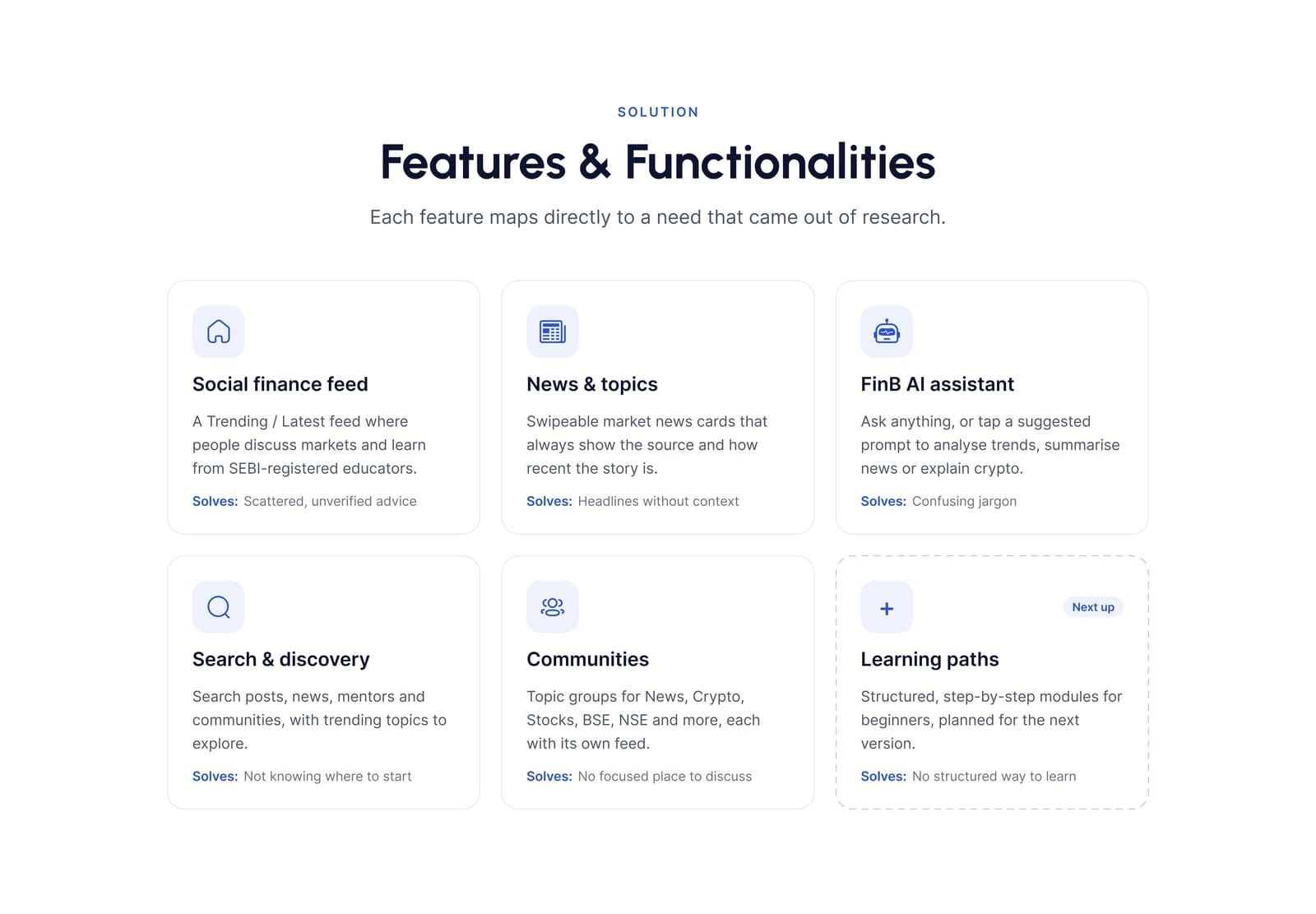 FinanceBro: Features