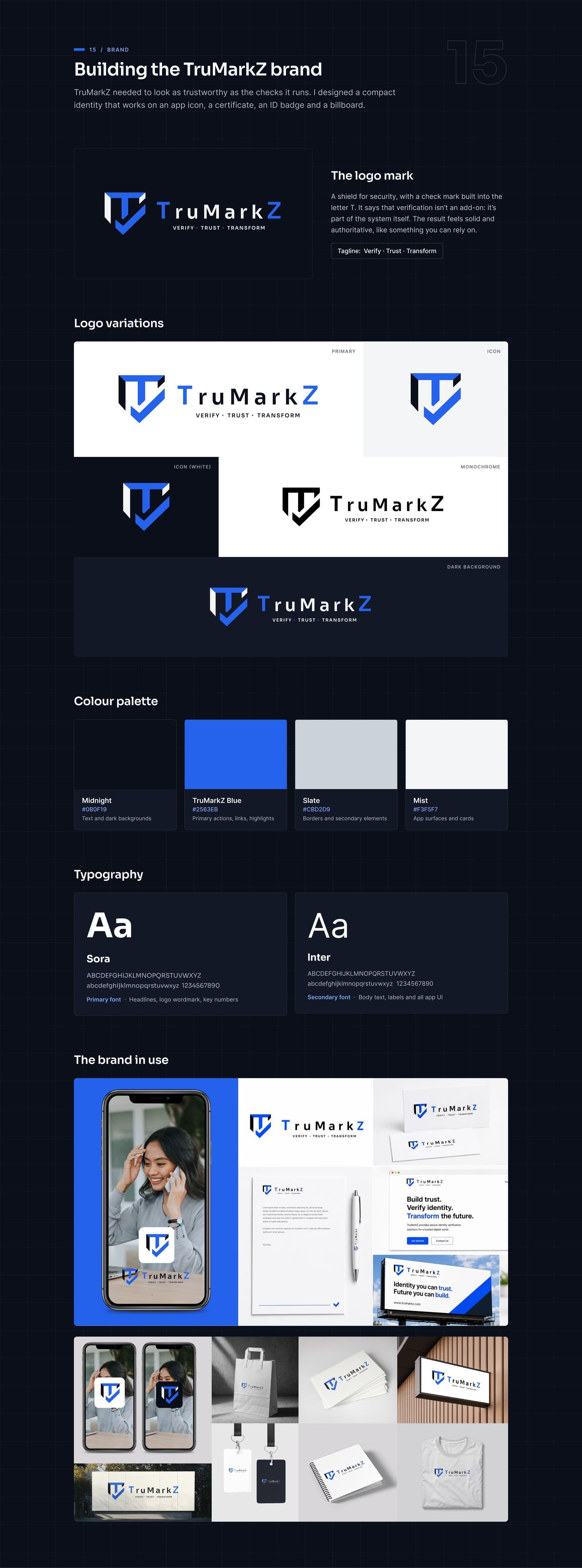 TruMarkZ: Brand identity